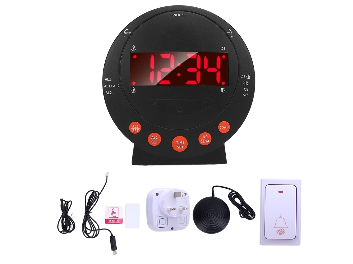 Alarme Vibratório (alarme Visual, Função Soneca)