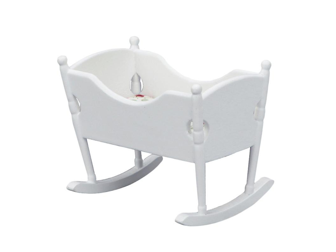 1pcs Pequeno Berço De Casa De Boneca Allinless