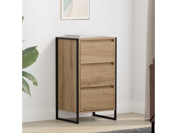 Vidaxl Buffet Carvalho Artesanal 42 X 36 X 75,5 Cm