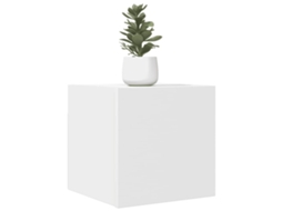 Vidaxl Armário de Parede para Tv 30,5x30x30 Cm Branco