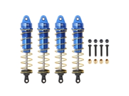 Mali 4pcs Amortecedor Rc para Scx10 Substituição Dianteiro Traseiro Mola Damper para Carro Rc Crawler 1/10 Azul