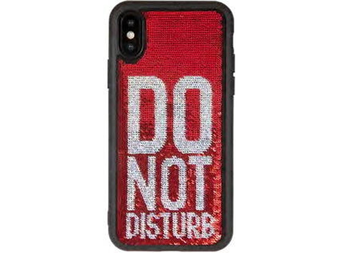 Capa iPhone X, XS BENJAMINS Disturb Vermelho