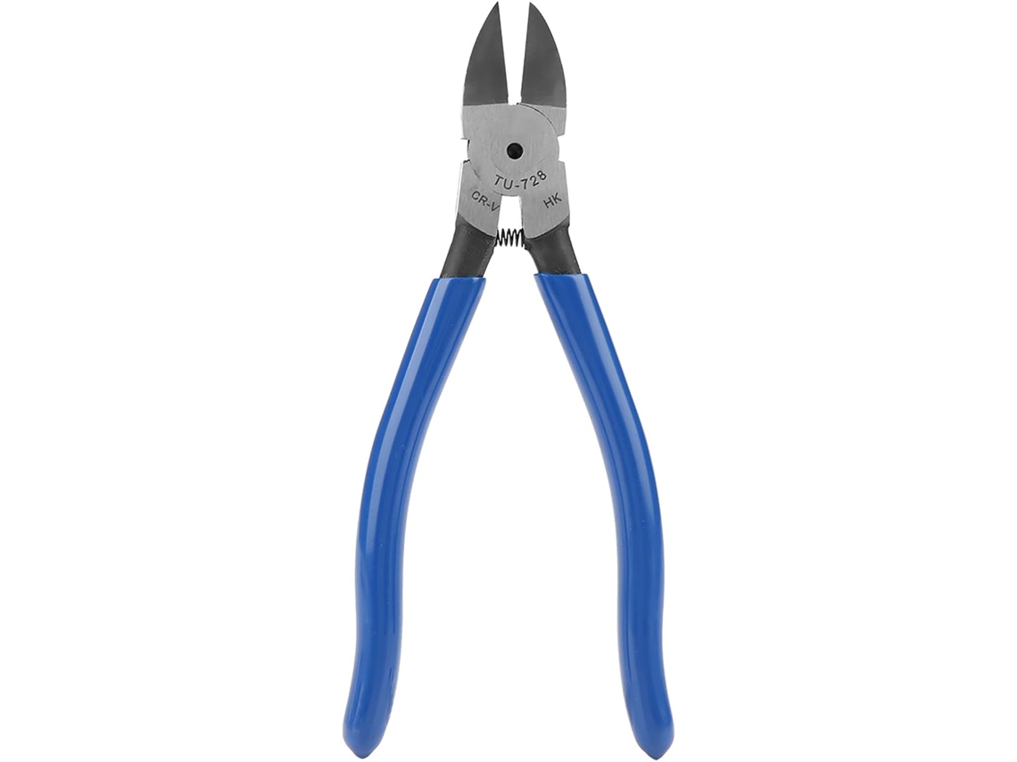 Alicate Corte Diagonal 8 Polegadas Trabalhos Pesados, Potência Cabo Ergonômico Mola, Multifuncional Diversas