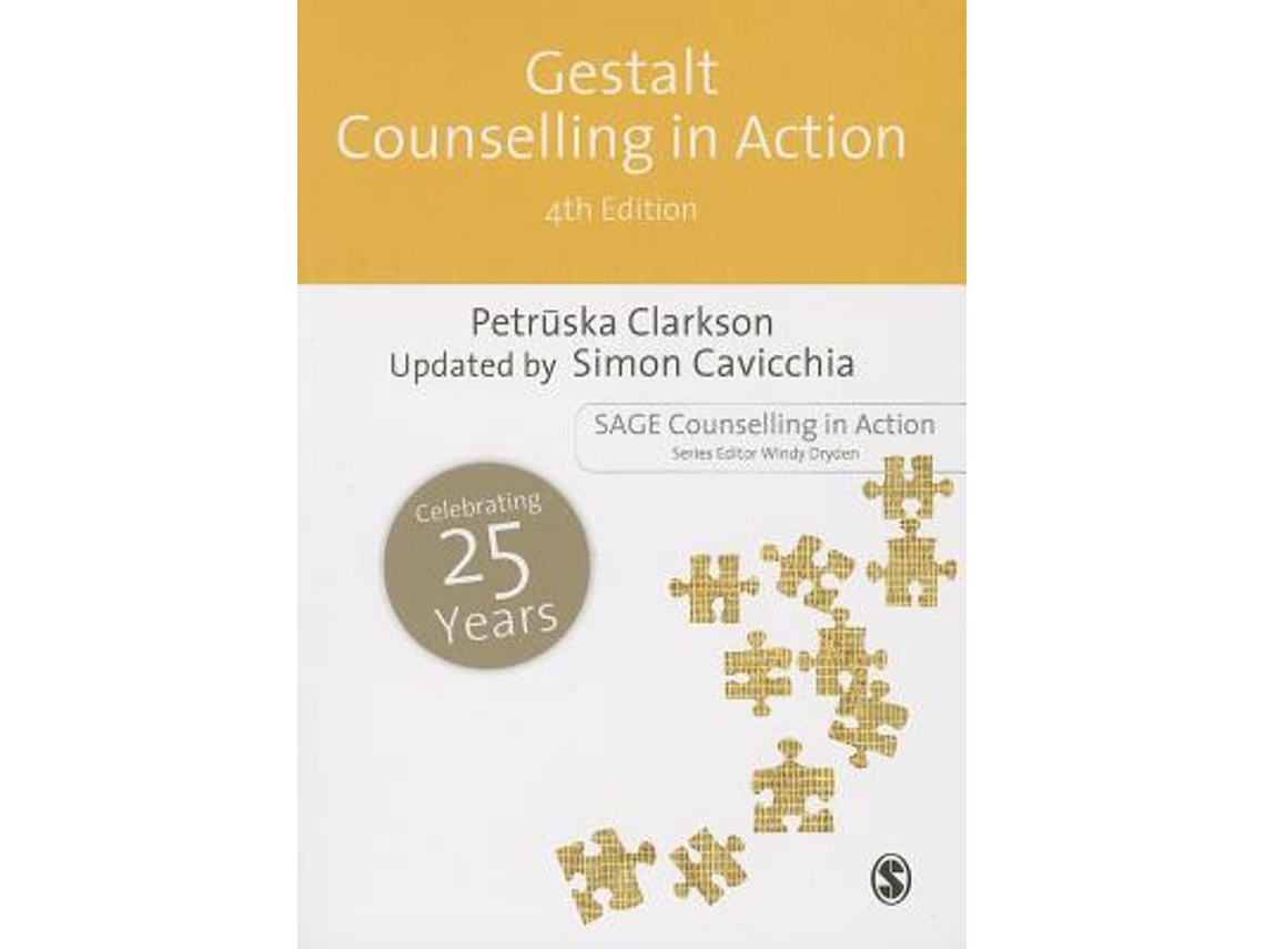 Livro Gestalt Counselling in Action de Petruska Clarkson e Simon Cavicchia (Inglês - Capa Dura)