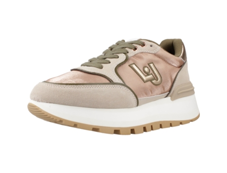 Sapatos de Mulher LIUJO Amazing Tecido Bege (39)
