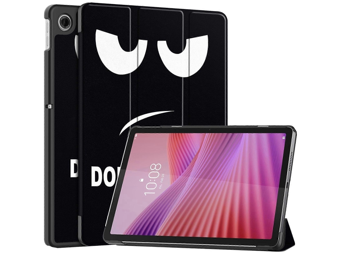 Capa de couro inteligente tripla pintada Webake Custer para tablet