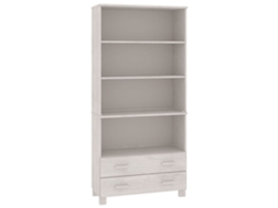 Maison Exclusive - Aparador Alto Hamar Pinho Maciço Branco