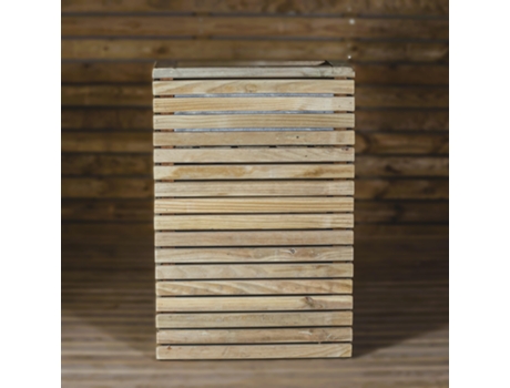 Floreiras Da Linha Luxe Columna 80X30X90 Cm VIDAHUERTO Madeira de Pinho para Exterior