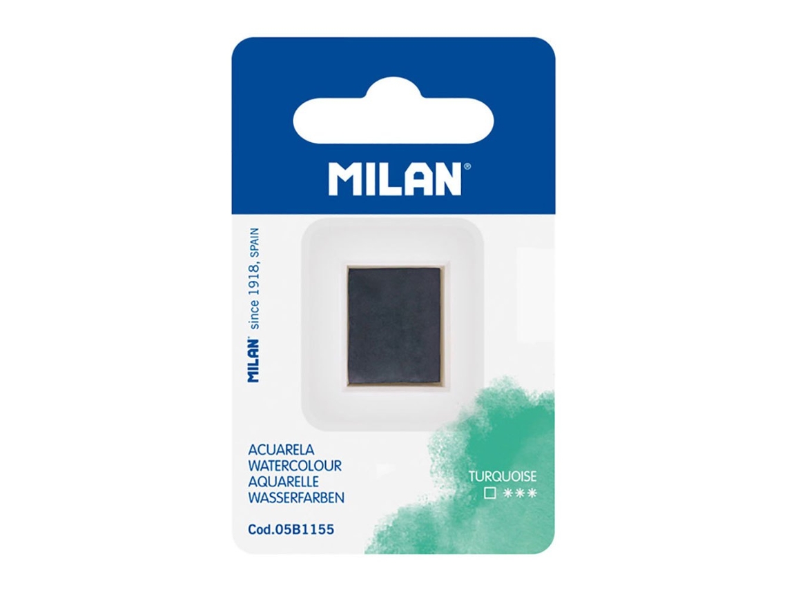 Refil Aquarela em Formato Meia Panela Pretomilan