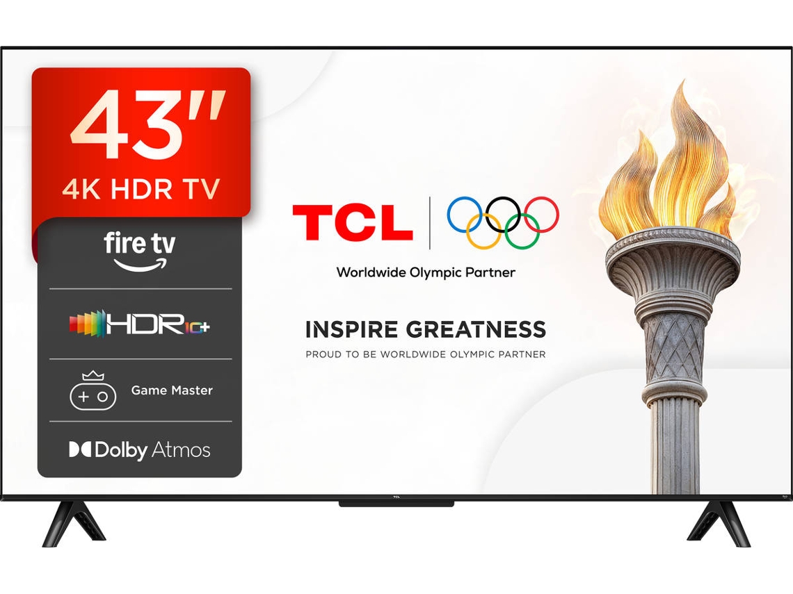 TV TCL 43V6D (LED - 43'' - 109 cm - 4K Ultra HD - Smart TV)