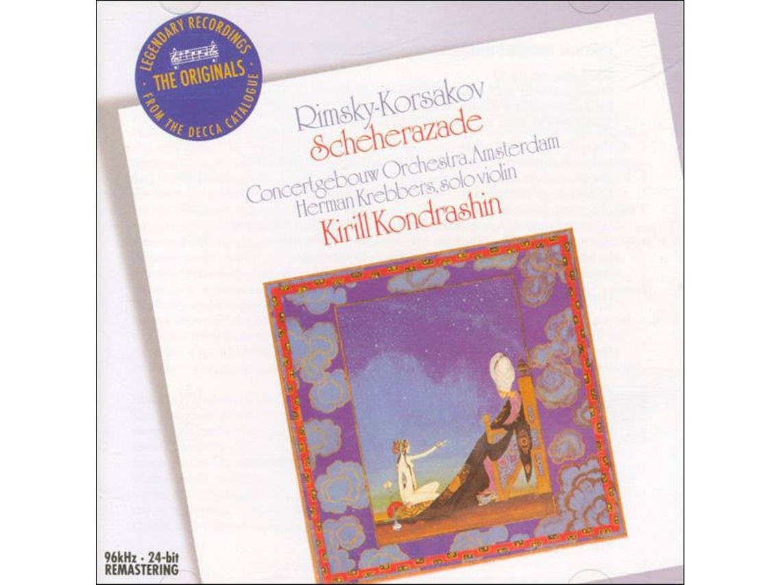 CD RimskyKorsakov, Concertgebouworkest, Herman Krebbers solo violin