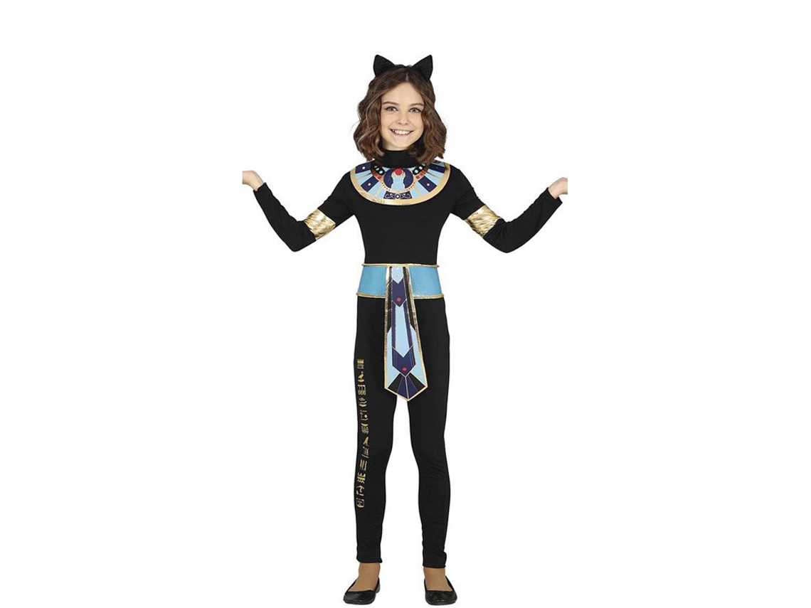Fato de Menina GUIRCA Gato Egípcio  (7 - 9 anos)