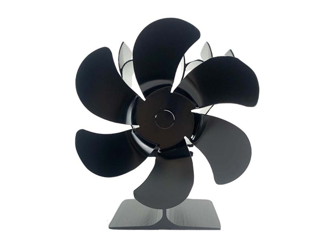 Ventilador de Lareira com Termômetro e 6 Lâminas* ZYBLSSBB