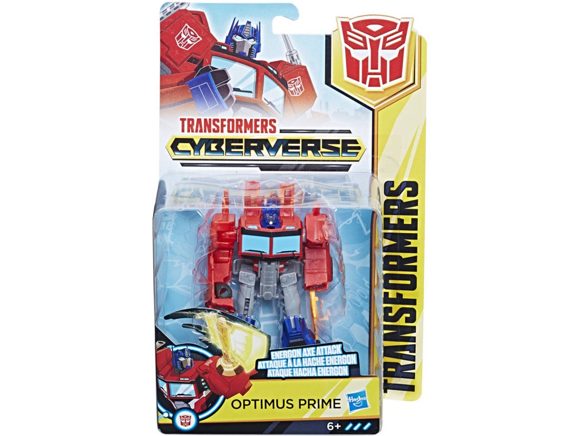 Figura de Ação TRANSFORMERS Optimus Prime Cyberverse Adventures (Idade Mínima: 8 anos)