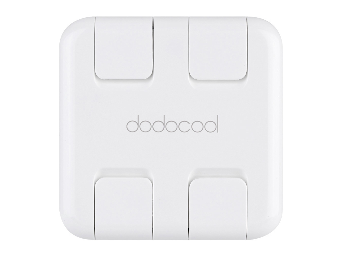 Adaptador Usb 4 Portas Compatível com Plugue Eu EOOCOO