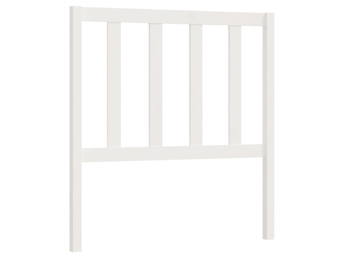 Cabeceira 81x4x100 Cm Pinho Maciço Branco MAISON EXCLUSIVE