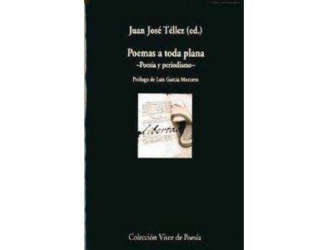 Livro Poemas A Toda Plana Poesia Y Periodismo Poesia Y Periodismo