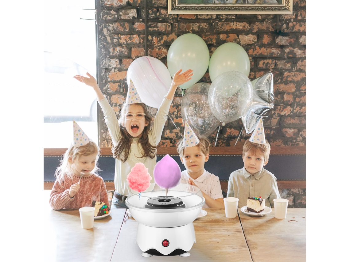Máquina de marshmallow LAXISCREED 400w, motor de cobre, rosa, festas