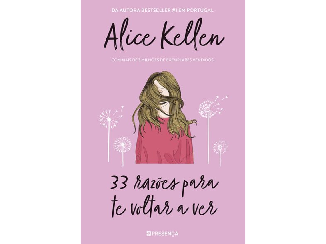 Livro 33 Razões Para Te Voltar A Ver de Alice Kellen (Português)