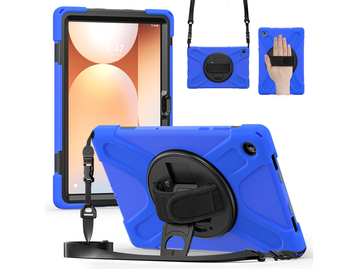 Capa Samsung Galaxy Tab A11 Plus 11 Polegadas À Prova de Quedas, Azul GERTIZ (11)