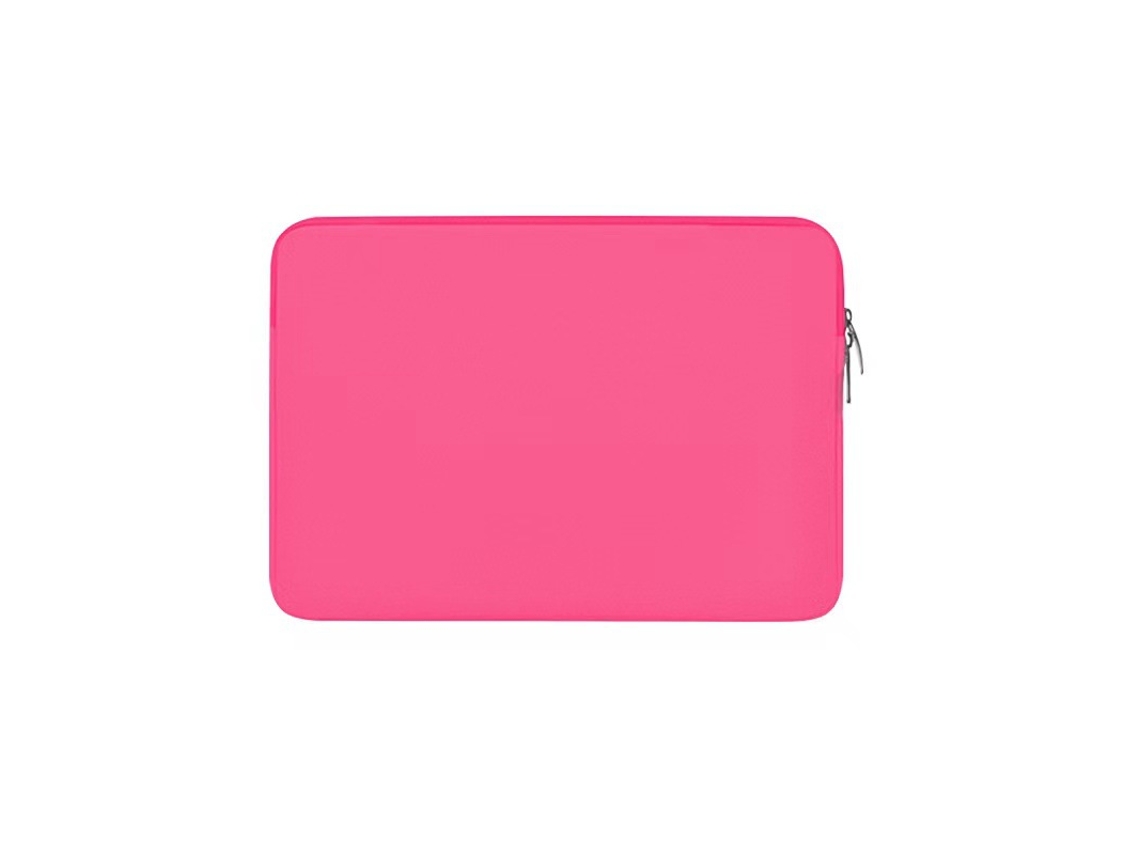 Bolsa Para Laptop Rosa Vermelha 14 Polegadas Yunzii
