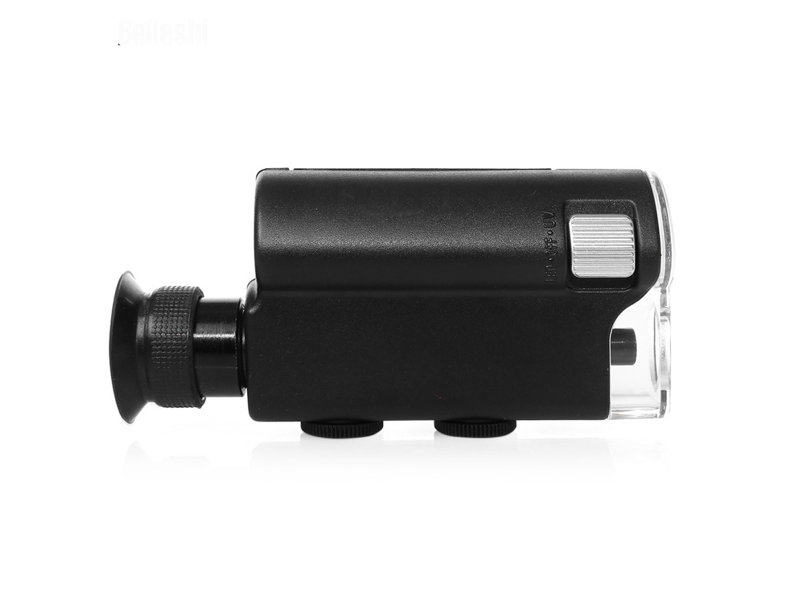 Lupa Com Lâmpada Led E Lente De Bolso Aquaforge