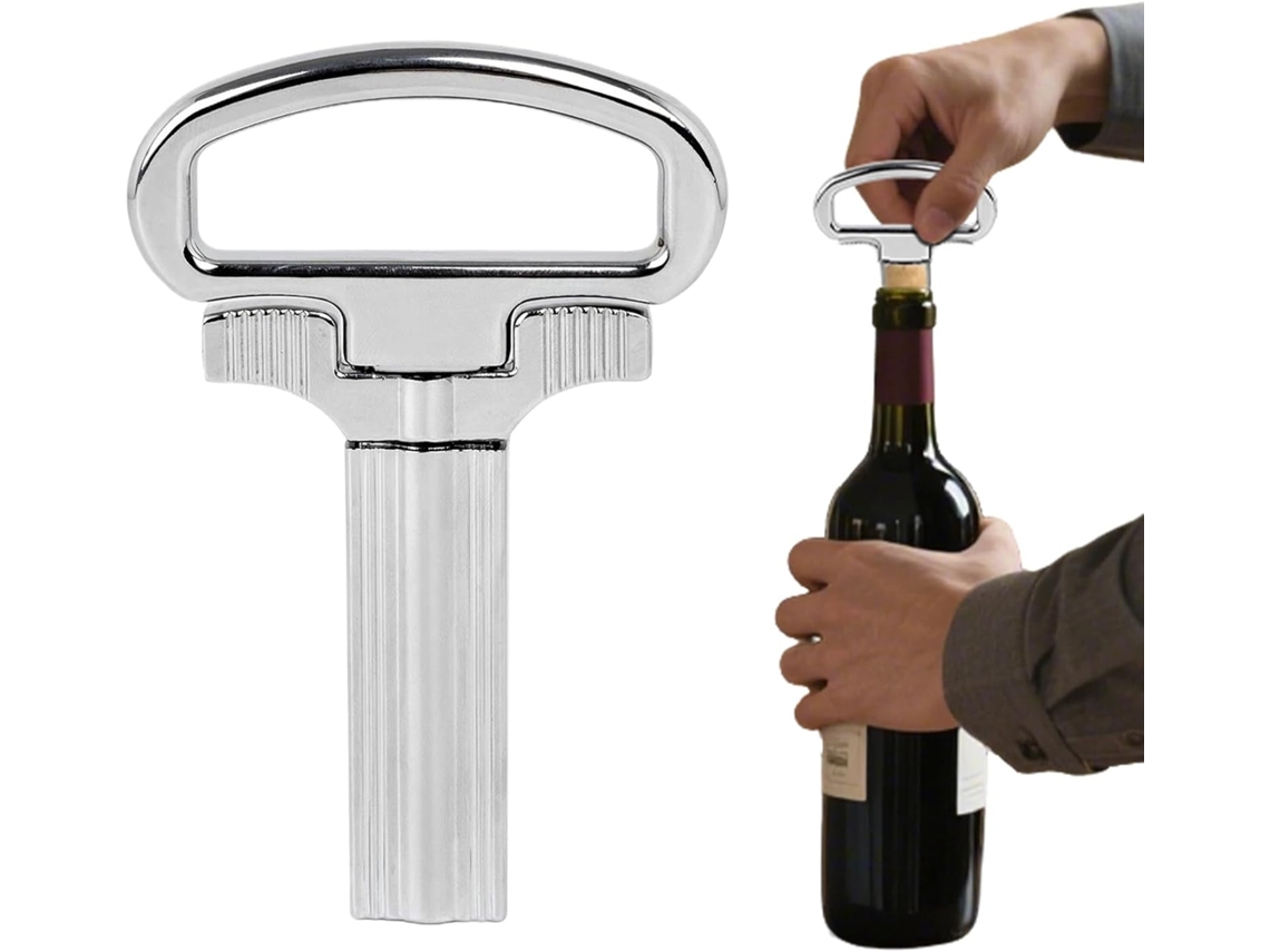 Extrator De Vinho Antiderrapante Com Garras Duplas