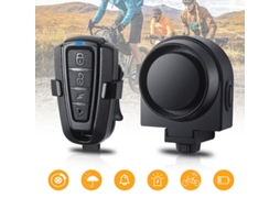 Antusi Alarme Sem Fio Bicicleta 115db Alto Antifurto Bateria 400mah Usb Ipx5 Buzina Vibração Elétrica Controle Remoto Scooter Motocicleta