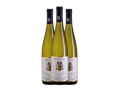 Vinho branco KNIPSER Chardonnay & Weissburgunder Seco Pfälz (0.75 L - 3 Unidades)