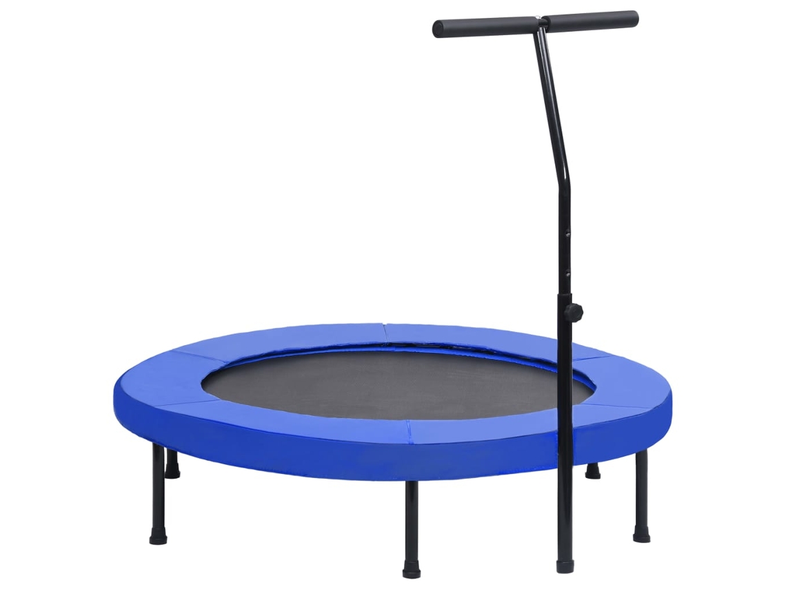 Vidaxl Trampolim Com Pega E Almofada De Segurança 122 Cm