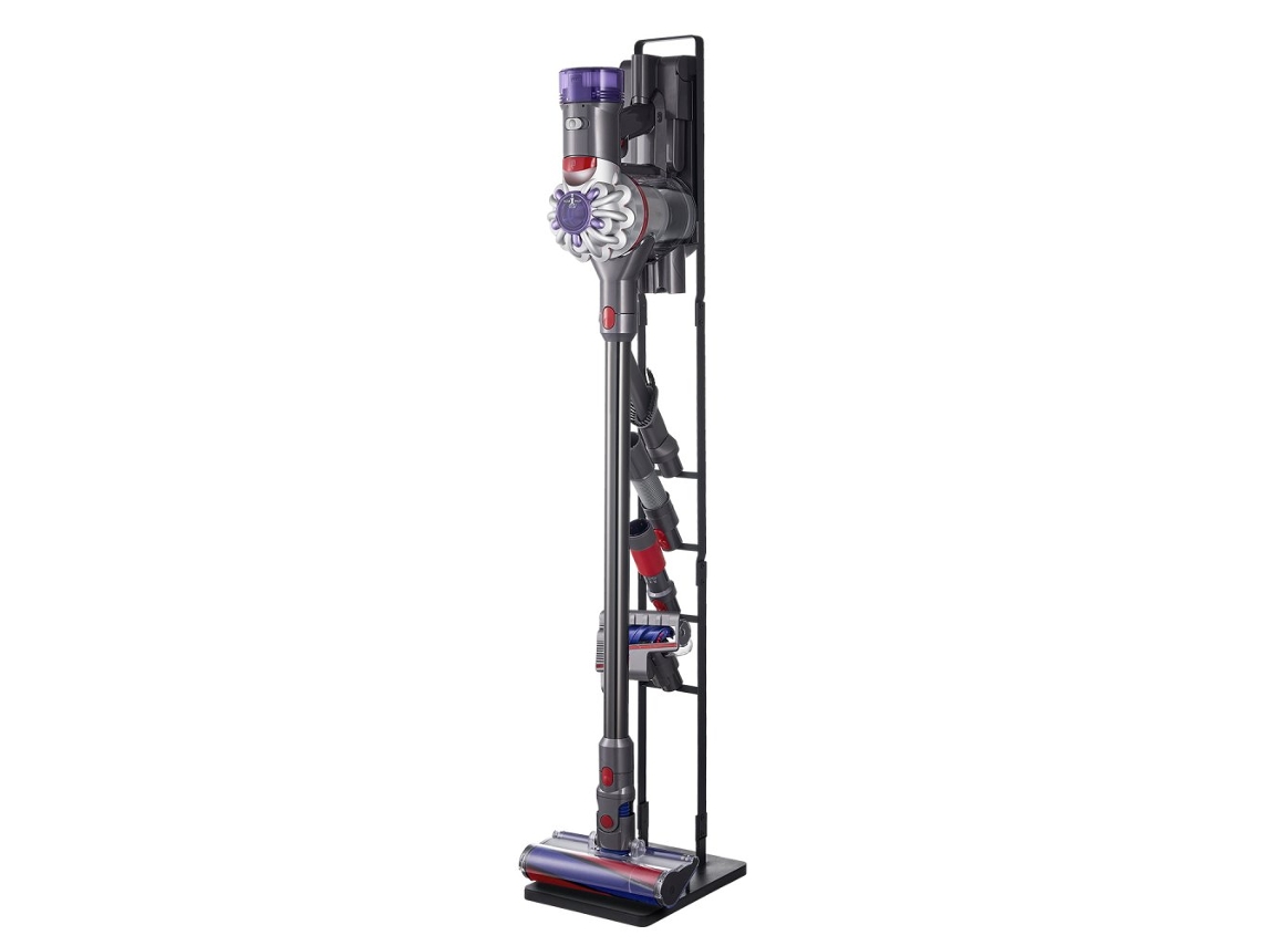 Suporte Organizador Para Aspirador Dyson Com 4 Ganchos E Base Estável Tekmaquinas