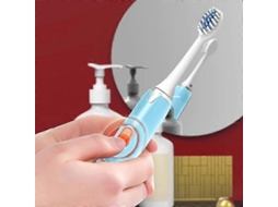 Escova De Dentes Elétrica Silenciosa, Portátil, Com Temporizador Inteligente, Classificação Ip7, Recarregável, Com 4 Cabeças De Escova E 5 Modos