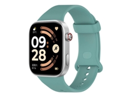 Bracelete Silicone com Cabeça Saliente Prata Preto para Samsung Galaxy Watch 42mm XIAOMOYU