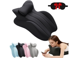 Lurelia Travesseiro, Espuma Viscoelástica, Ergonómico, Preto