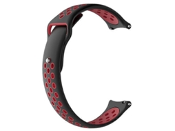 Pulseira De Silicone Com Fivela Reversa Para Xiaomi Haylou Solar / Ls05 (rosa + Verde-azulado)