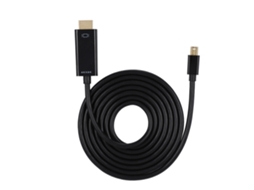 Adaptador Mini Dp Para Hdmi Conversor Hd 1080p 1.8m