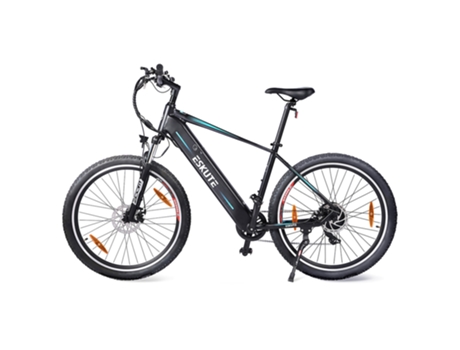 Bicicleta elétrica ESKUTE Netuno 250 W com motor de cubo traseiro e bateria de 14,5 Ah para bicicleta urbana com alcance de 65 milhas