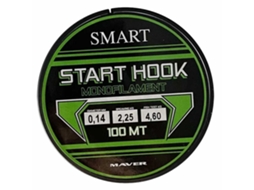 Monofilamento Start Hook 100 M Verde 0.140 Mmmaver