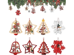 Enfeites Natalinos Para Iluminar Sua Árvore Com Brilho E Magia Festiva. Olysi Shop