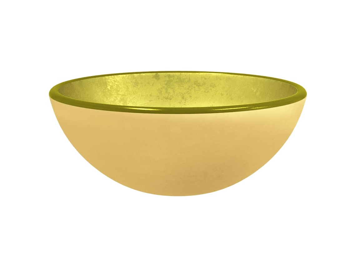 Basin, Basins Vidaxl Ouro Vidro (30 X 12 Cm)