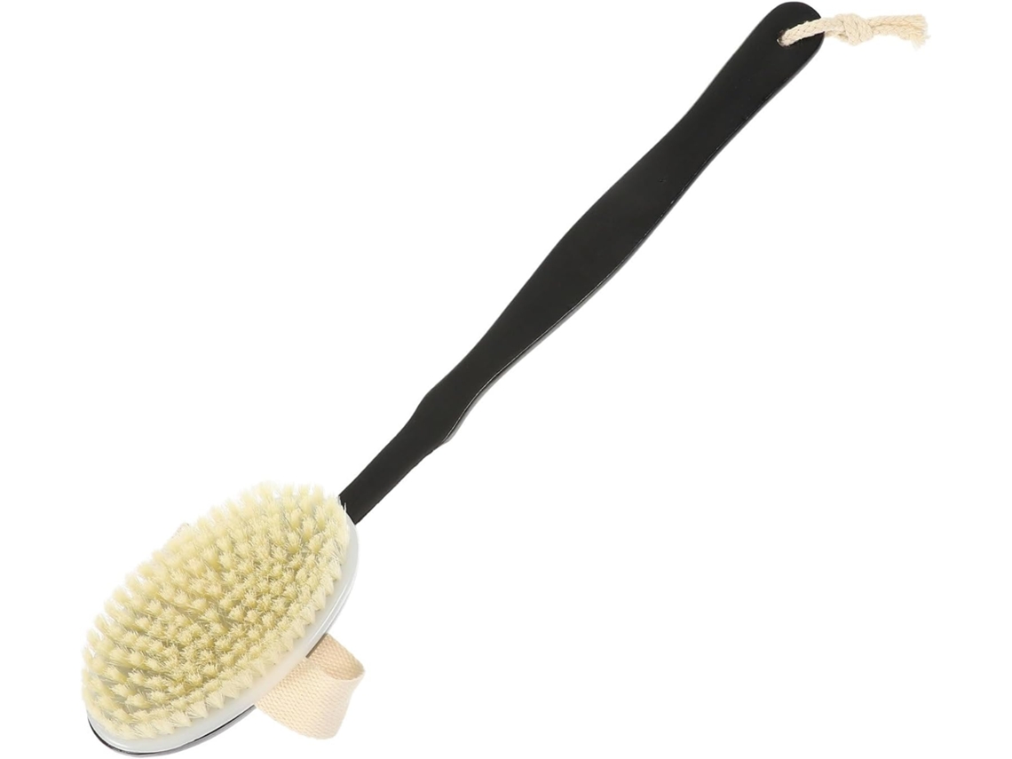 Escova De Banho Para As Costas Com Cabo Longo, Acessório De Banho Para Limpeza Corporal, Escova De Banho Prática