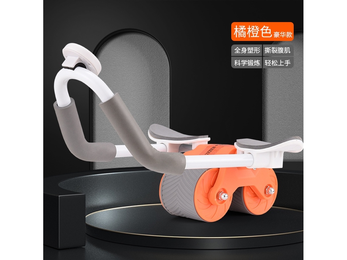 Lurelia Roda Abdominal Exercício De Rolo Abdominal Com Rebote Automático E Suporte De Cotovelo Para Fortalecer Os Músculos Centrais