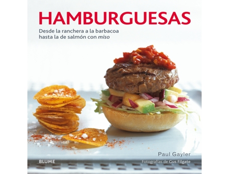 Livro Hamburguesas de Paul Gayler (Espanhol)