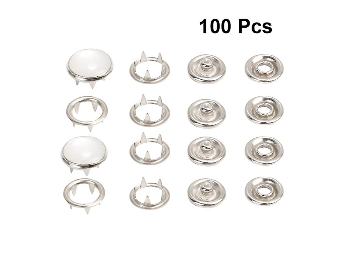 100 Peças de Fivelas Ocas de Cinco Garras ALLINLESS