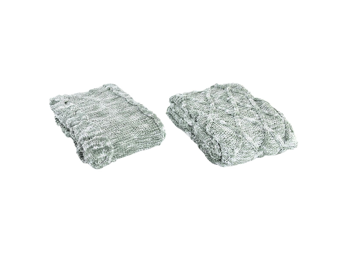 Manta DKD HOME DECOR (Poliéster - Multicor)