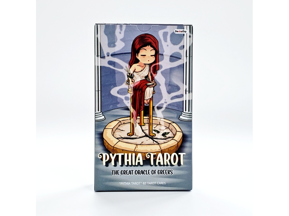 O Novo Jogo De Tabuleiro Tarot Pítia Grega Contém 82 Cartas E Vem Numa Caixa Colorida.