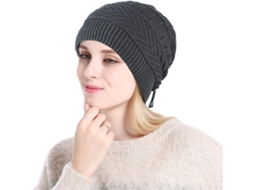 Gorros de Crochê Elásticos para Homens Mulheres Meninas Coque Rabo Furo | S/MARCA