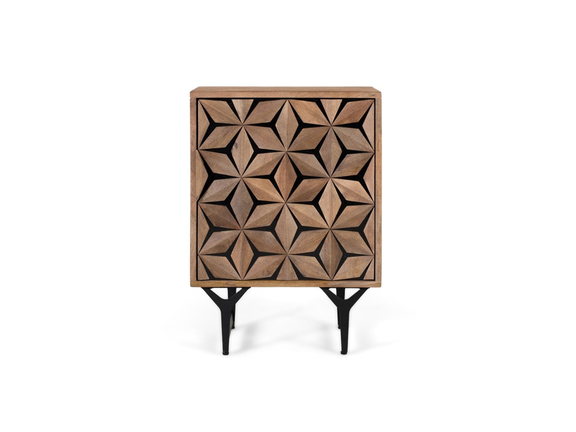 Mesa Dappoint Em Bois De Manguier Maciço De Estilo Géométrique Giner Y Colomer