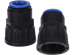 Conjunto De 2 Conexões Rápidas Para Mangueira, Rosca 3/4" 15mm,