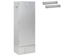 Vidaxl Forno Fumador 3 Unid. 44,5 X 29 X 110 Cm Aço Galvanizado
